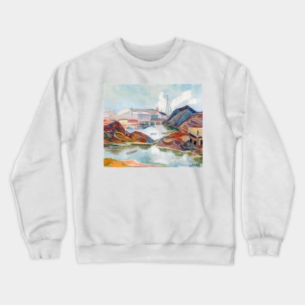 edisviken 1937 - tove jansson Crewneck Sweatshirt by Bequeat